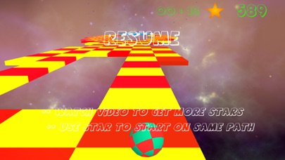Screenshot #1 pour Roll The Ball In Space