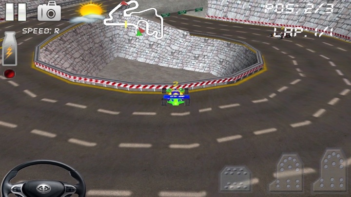 Screenshot #1 pour Circuit Racer 2 Extreme AI Car Racing Action Game