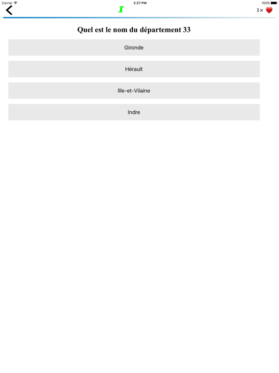 Screenshot #5 pour Quizz France: Départements