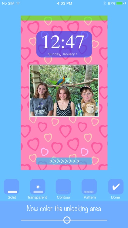 Superbars: create your own wallpapers