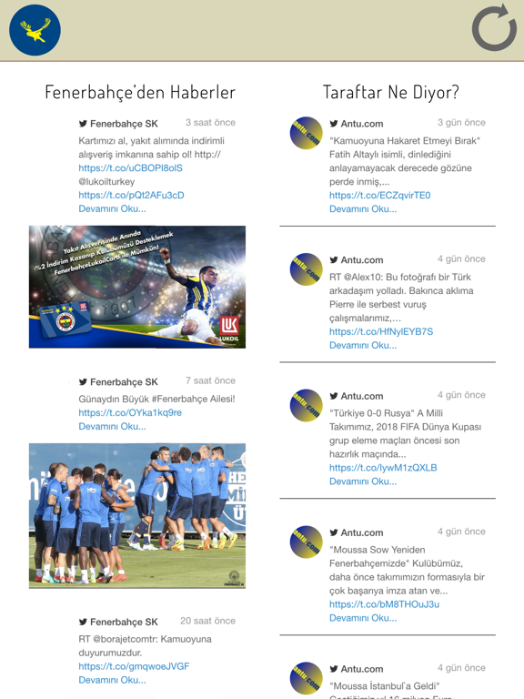 Screenshot #5 pour Sosyal Medya'da Fenerbahçe - Transferler, Haberler