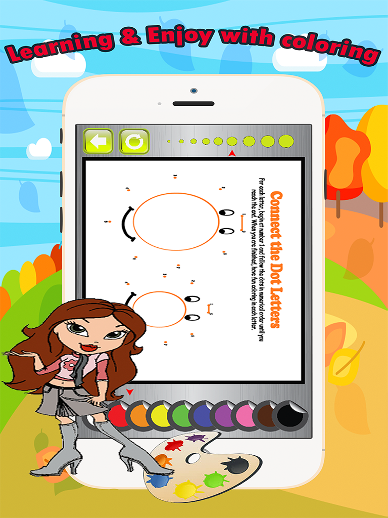 ABC Coloring Book Dot To Dot For Kids And Toddlers screenshot 5
