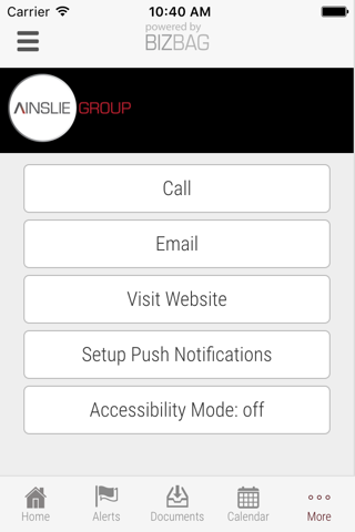 Ainslie Group - BizBag screenshot 4