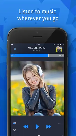 Capture d'écran de CloudBeats: Lecteur De Musique sur iPhone 1
