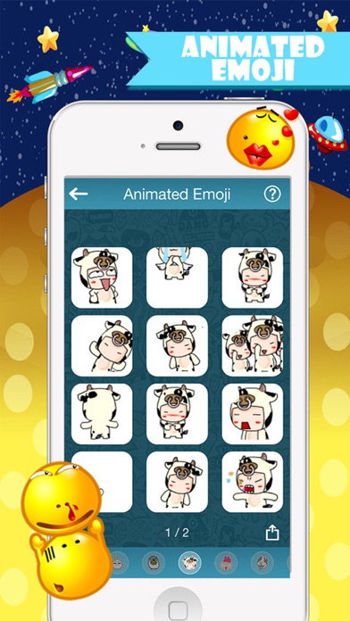 Emoji Life Keyboard -Emoticonsのおすすめ画像1