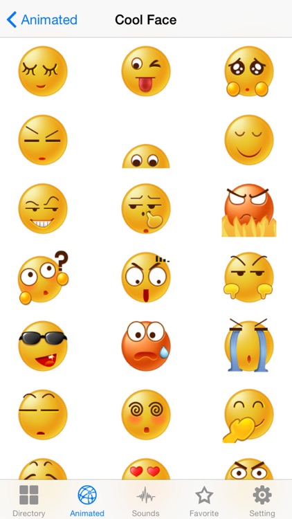 New Emojis & Smileys animated text icons emoticons screenshot-3
