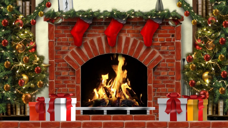 Amazing Christmas Fireplaces