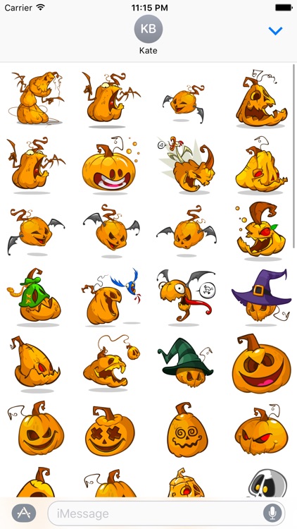 Pumpkin Stickers