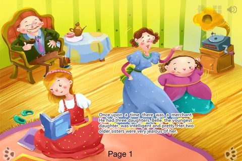 Beauty and the Beast - Bedtime Fairy Tale iBigToyのおすすめ画像2