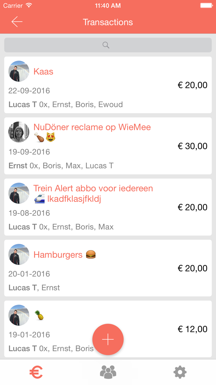 WieMee - Cost sharing made easy