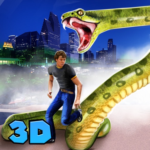 City Snake: Angry Anaconda Simulator 3D Full iOS App