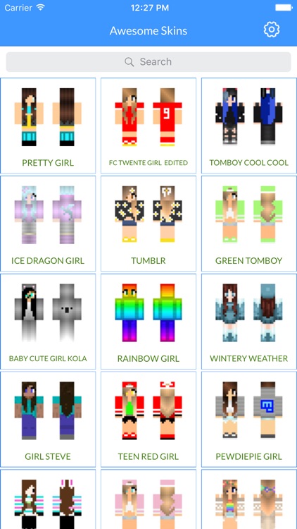 Best Cute and Sexy Girl Skin Of 2016 - New Best Skins For Minecraft Pocket Edition