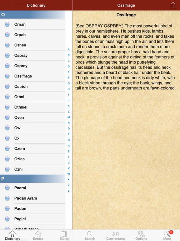 Screenshot #1 for 15,000 Bible Encyclopedia