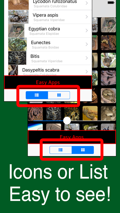 World Snakes! iPhone screenshot 4 - Reference app