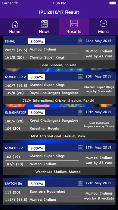 Screenshot #2 pour IPL 2017