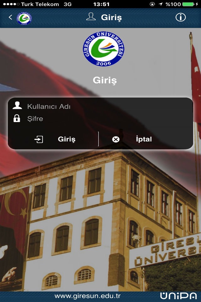 Giresun Üniversitesi Mobil screenshot 2