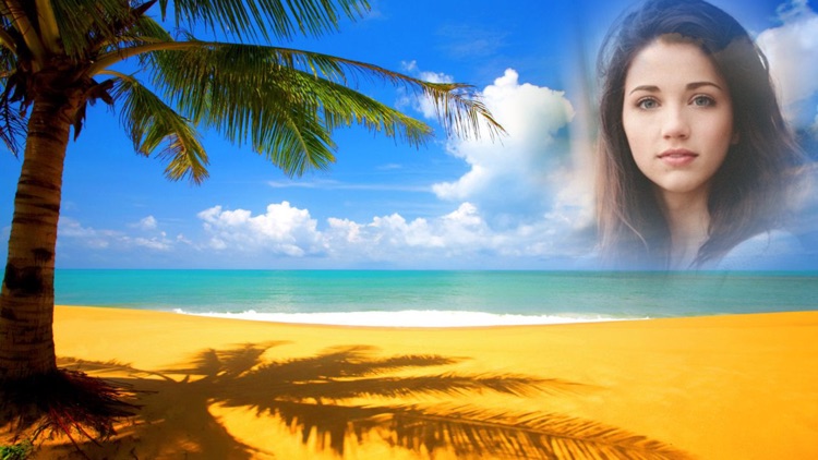 Beach Frames-feel in photo sea