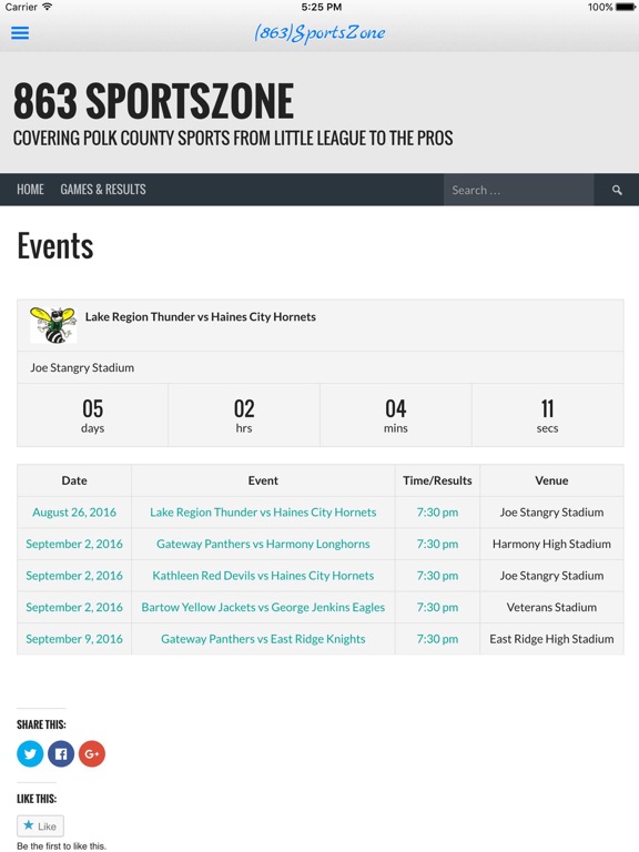 Screenshot #4 pour 863 SportsZone