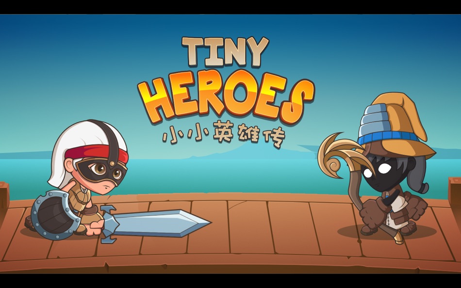 #1. Tiny Heroes for Mac OS X (macOS) By: Xing Xing
