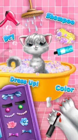 Game screenshot Sweet Baby Girl Cat Shelter – Pet Vet Doctor Care hack