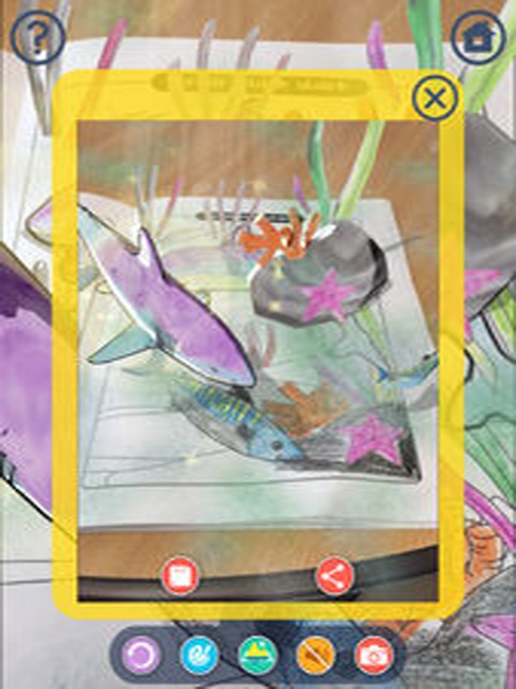 AREVO OCEAN - 3D AR COLORING iPad screenshot