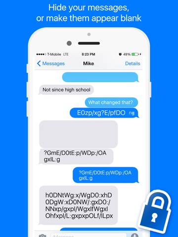 Encryption for iMessage: Hide your textsのおすすめ画像1