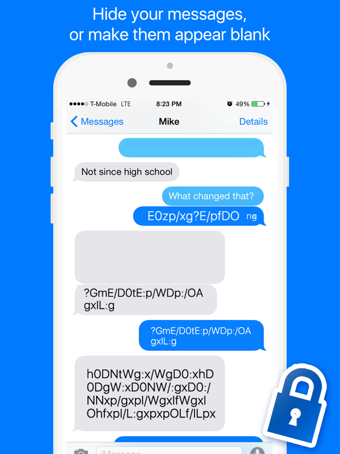 Encryption for iMessage Hide your texts