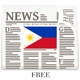 Philippines News Free - Latest Filipino Headlines app icon - News app for iPhone