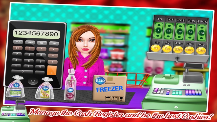 Cash Register for Kids - Supermarket Cashier