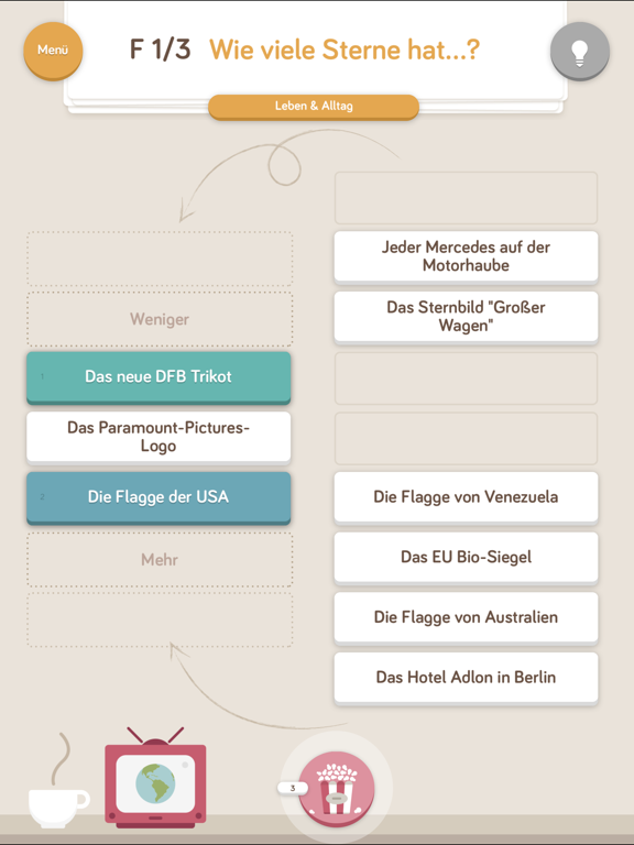 Screenshot #5 pour 9inline Quiz Spiele: Spiel Quizduell Nine in Line
