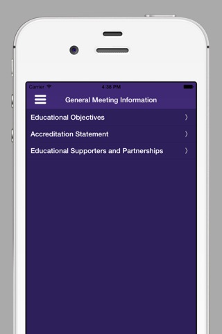 FAFP CME Programs and Meetings screenshot 2