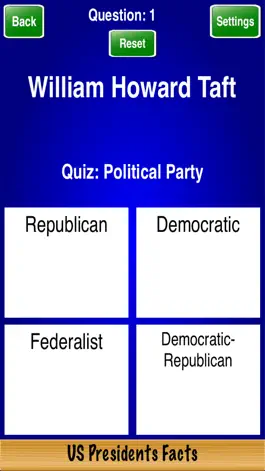 Game screenshot US Presidents Facts apk