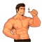 Hot Gym Guy ● Emoji&Stickers for iMessage