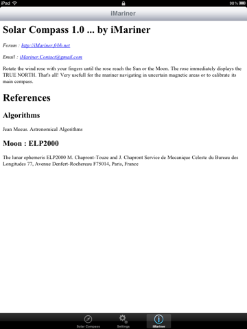 Screenshot #6 pour Compas Solaire by iMariner