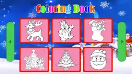 Game screenshot Santa Claus Christmas coloring book! For kids apk