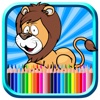 Draw Lion Queen Coloring Page Game Edition