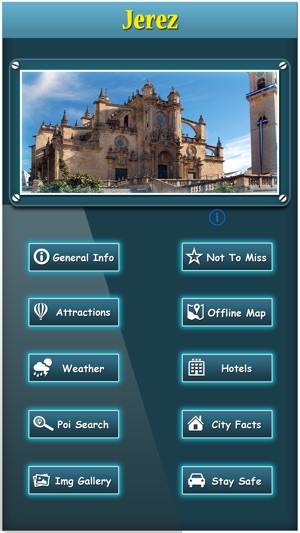 Jerez de la Frontera Offline Map Travel Guide(圖1)-速報App