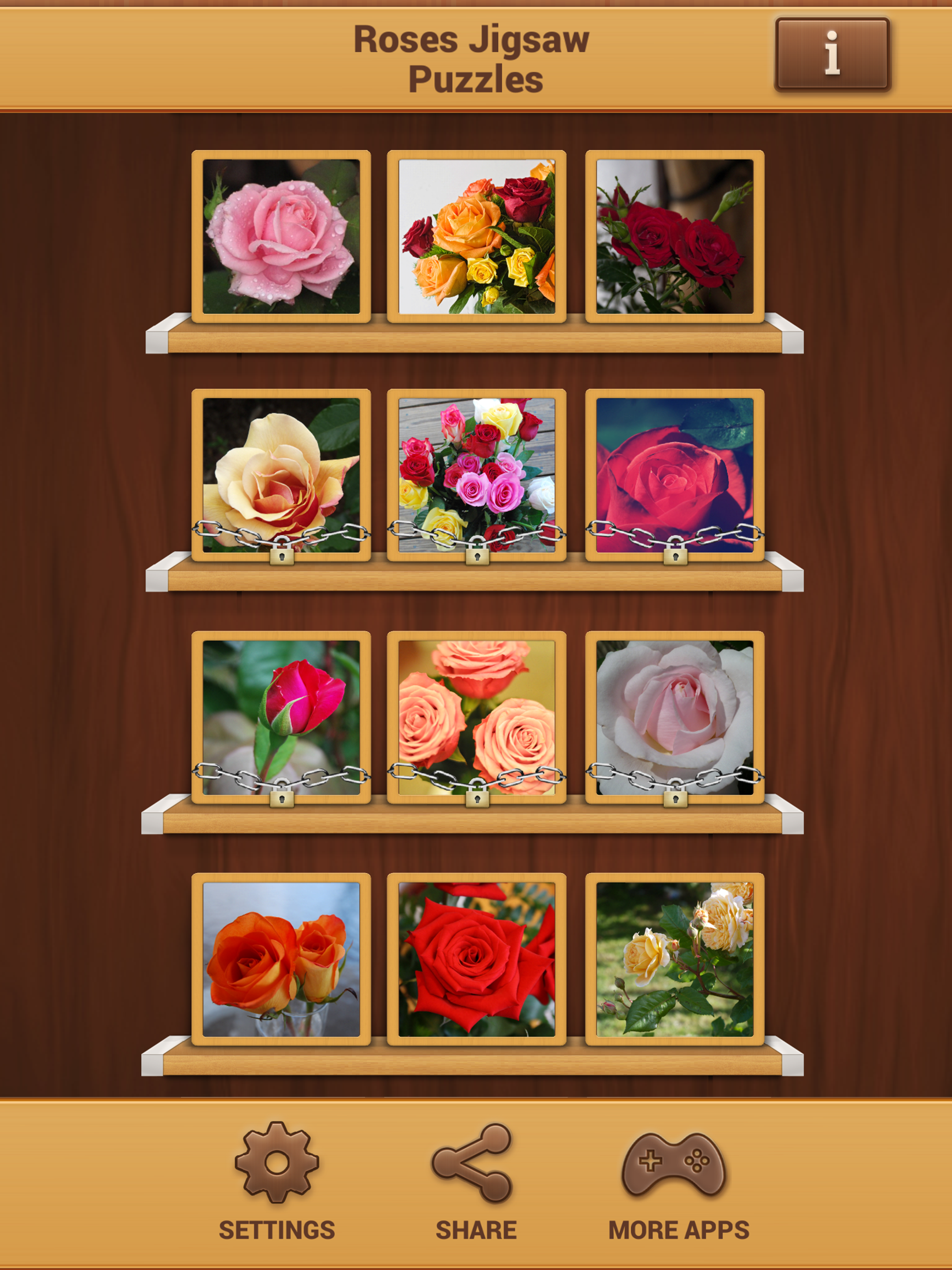 Roses Puzzle Games - Photo Picture Jigsaw Puzzles