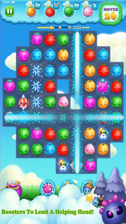 Candy Fruit King - Match 3 Splash Free Games screenshot-4