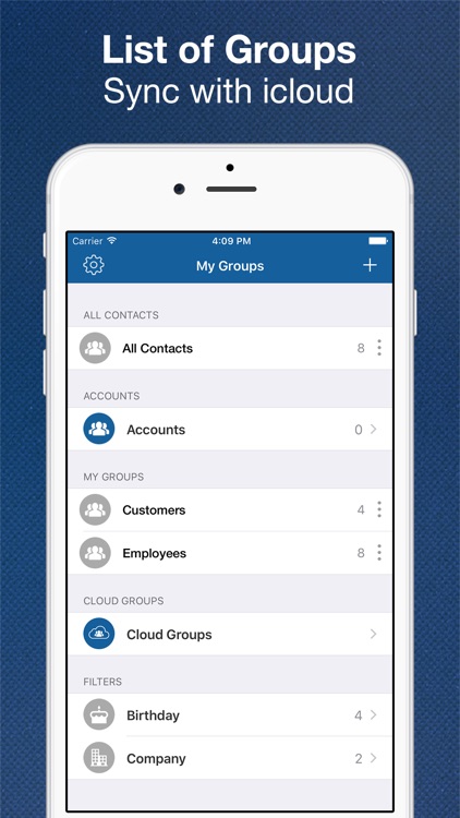 My Groups - Contact Manager, Group Text & Mail