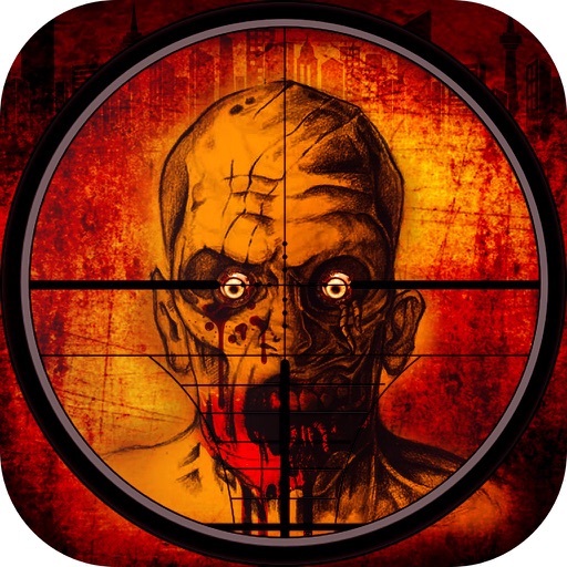 Death House of Zombies - A Virus Infected Police Officer At Cemetery Icon