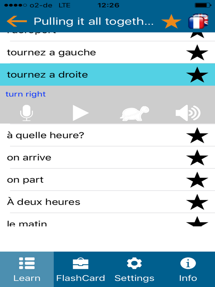 Learn french - phrasebook for Travel in france 2