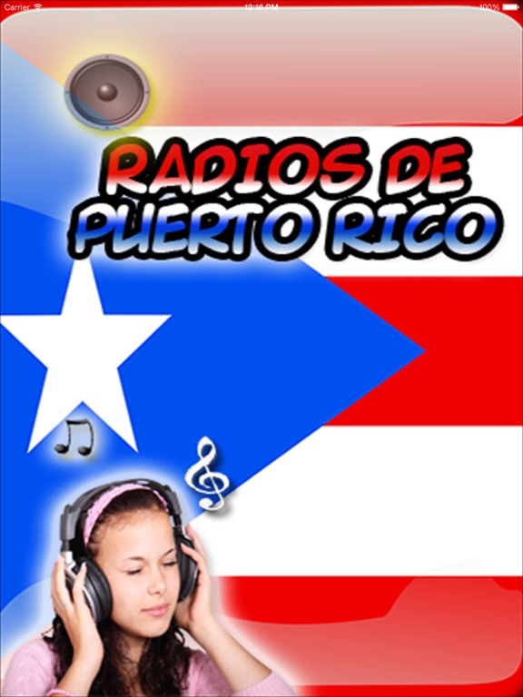 Radios de Puerto Rico Las Mejores Emisoras Gratis iPad screenshot 1 - Music app