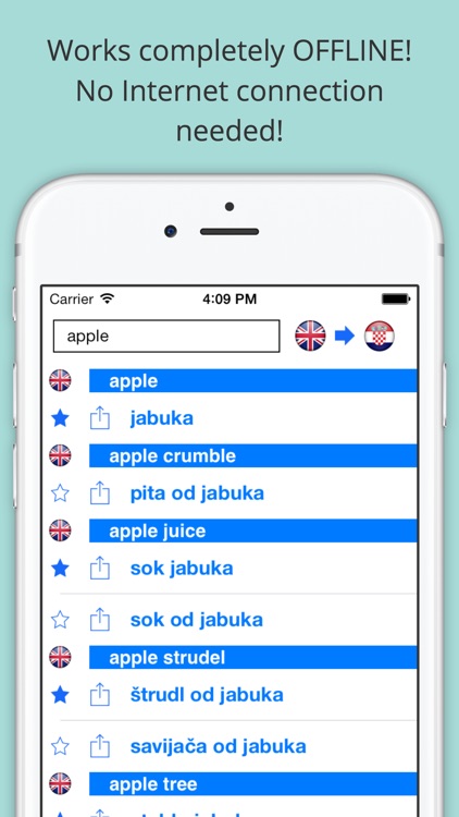 Offline English Croatian Dictionary