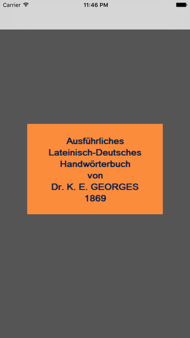 Latein-Deutsch (Georges) screenshot1