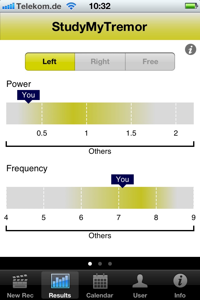 StudyMyTremor screenshot 2