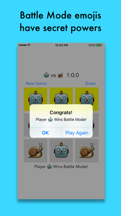 Emoji Tac Toe iPhone screenshot 3 - Games app