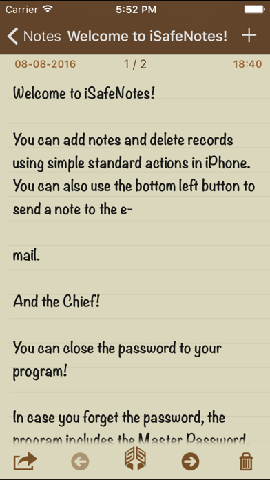 iSafeNotes Screenshot 3