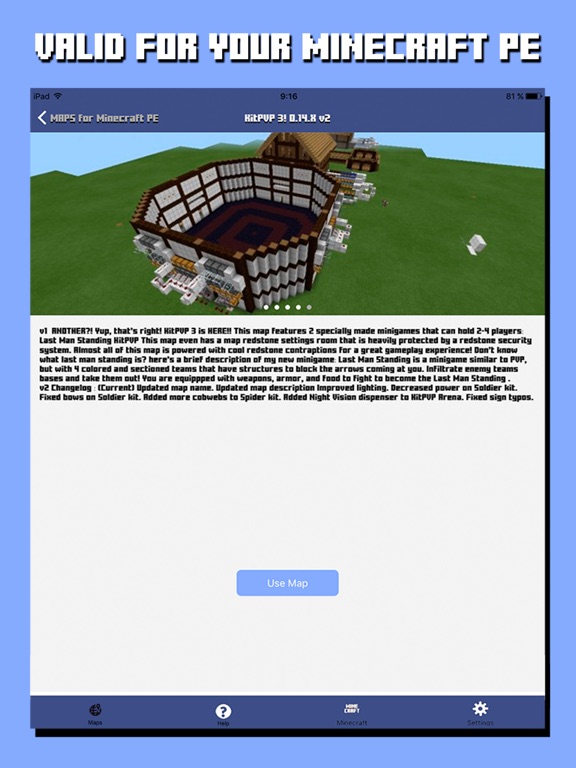 Screenshot #6 pour Maps for Minecraft PE - Pocket Edition