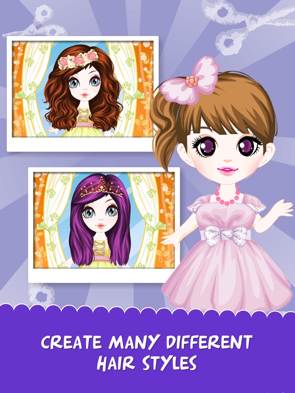 Summer Hair – Hairdresser game for girls iPad screenshot